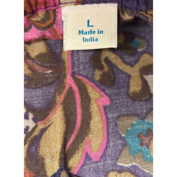 Sundance Catalog Litzy Bloom Long Sleeve Dress  L - Picture 8 of 10